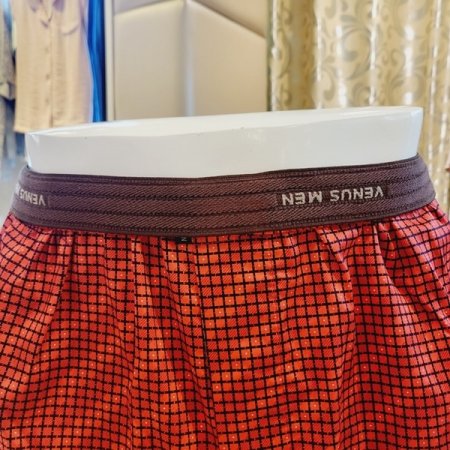 내측밴드 체크 남성 팬티 2종세트