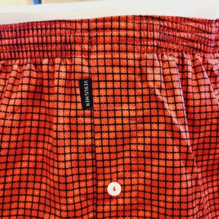 내측밴드 체크 망트렁크