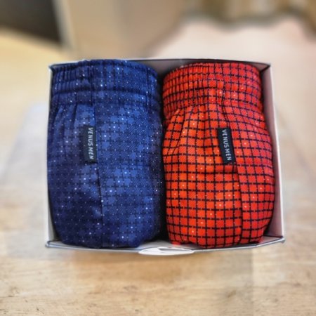 체크 남성 망트렁크 2종세트