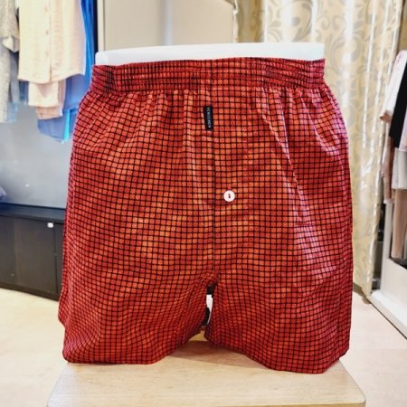 체크 남성 망트렁크 2종세트