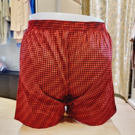 체크 남성 망트렁크 2종세트