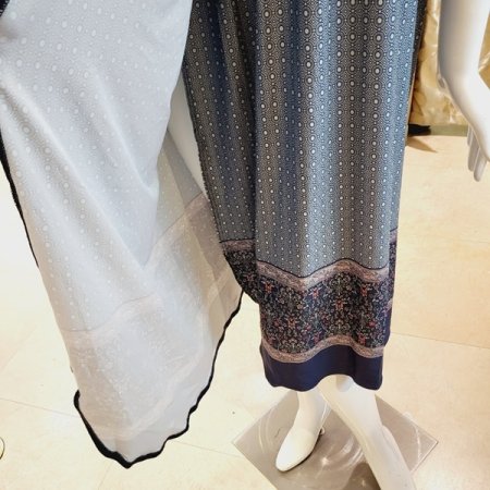 심플 보더나염 골프가운 2종택1