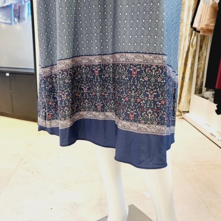 심플 보더나염 컵원피스 홈웨어