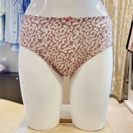 큐티 모달 리본나염 여자팬티