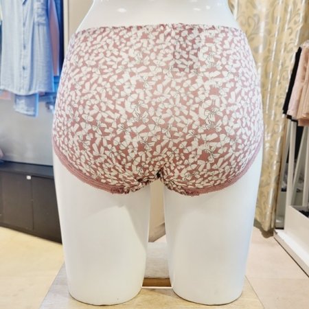 큐티 모달 리본나염 여자팬티