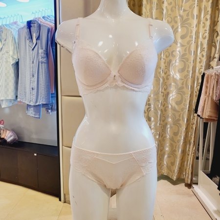 러블리 레이스 몰드브라 헴팬티세트