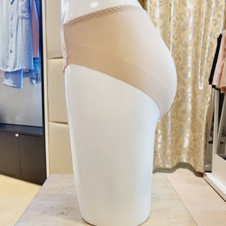 오르화 자수 레이스 헴라인팬티