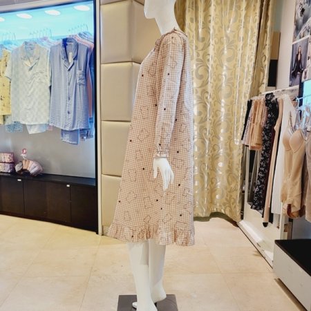 곰돌이나염 여성 원피스 잠옷