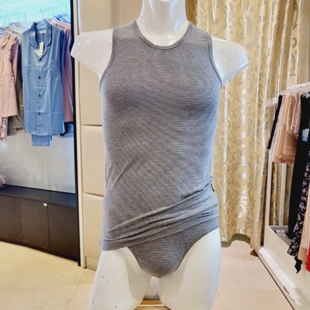 모달 남성 민소매런닝 삼각팬티 세트