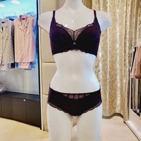 EF컵 풀커버리지브라 헴팬티세트