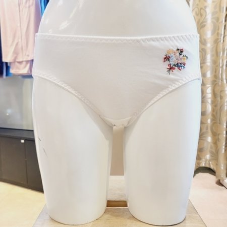 면100 꽃자수 여성팬티 7종택1