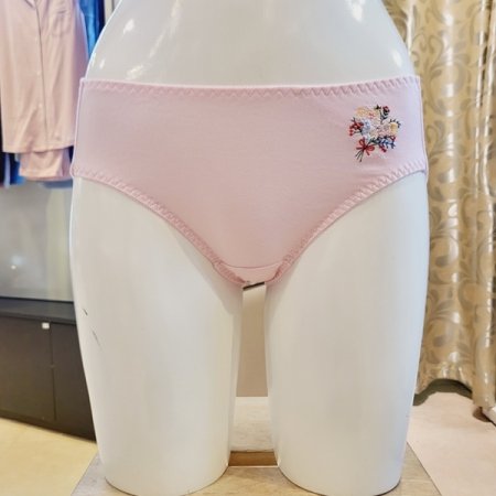 면100 꽃자수 여성팬티 7종택1