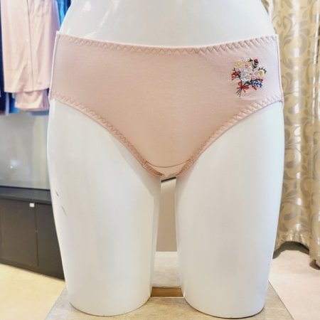 면100 꽃자수 여성팬티 7종택1