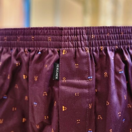 면100 표정나염 남자 트렁크팬티