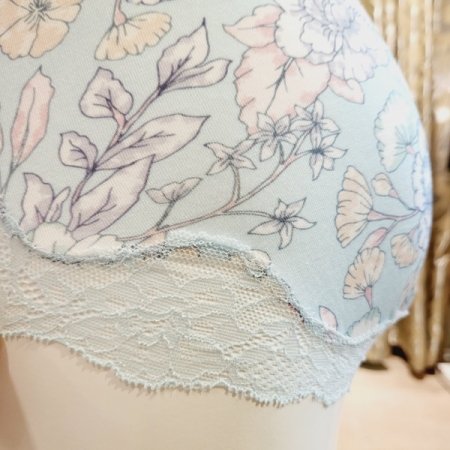 모달 꽃나염 힙레이스 팬티 2종세트