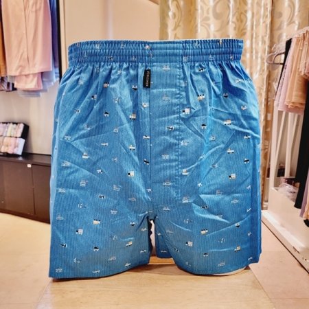 면100수 자동차나염 남자 트렁크