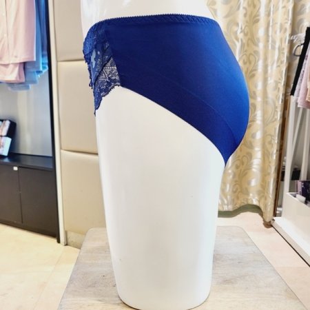 오르화 레이스 프린트 헴라인팬티