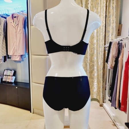블랙라벨 몰드브라 헴팬티세트