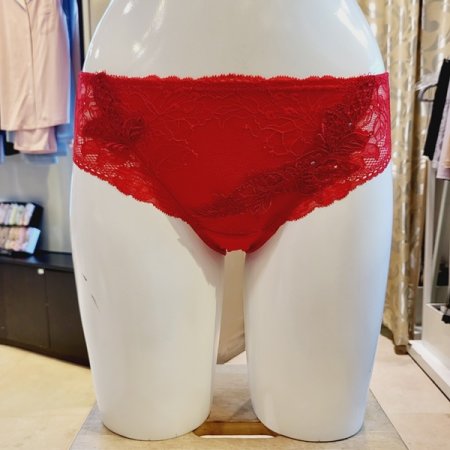 레이스몰드브라 헴라인팬티세트