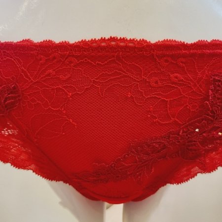 레이스몰드브라 헴라인팬티세트