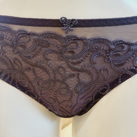 엔젤망 홑겹브라 헴팬티세트