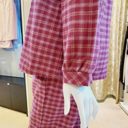 여성 라운드넥 약기모 홈웨어상의