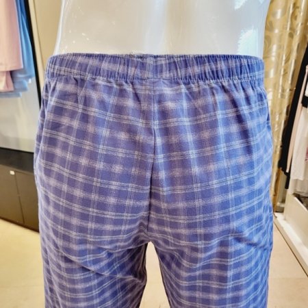 커플 약기모 면선염체크 홈웨어바지