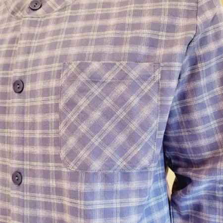 커플 체크 약기모 홈웨어세트