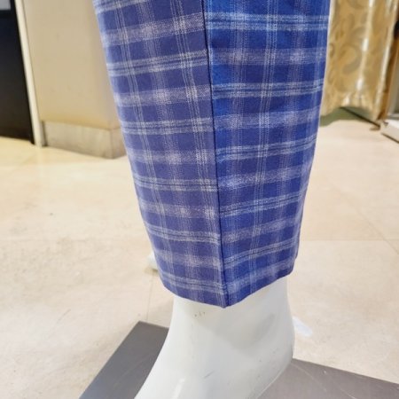 커플 체크 약기모 홈웨어세트