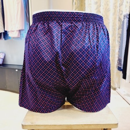 마름모 면100수 남성트렁크 2종세트