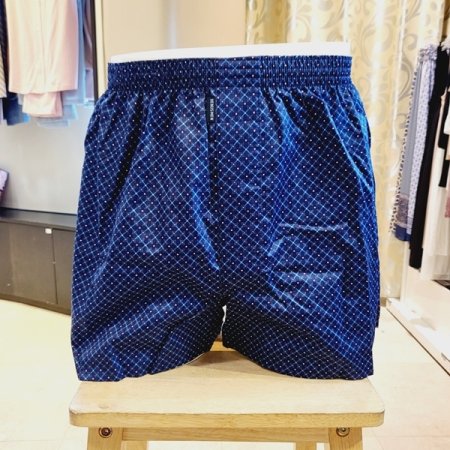 마름모 면100수 남성트렁크 2종세트