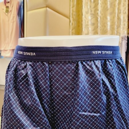 마름모 면100수 남성트렁크 2종세트