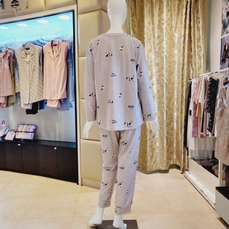 팬더나염 폴리기모 여성 홈웨어세트