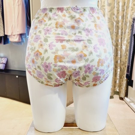 수채화 꽃나염 면50수 부인용팬티