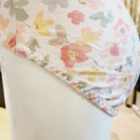 수채화 꽃나염 면50수 부인용팬티