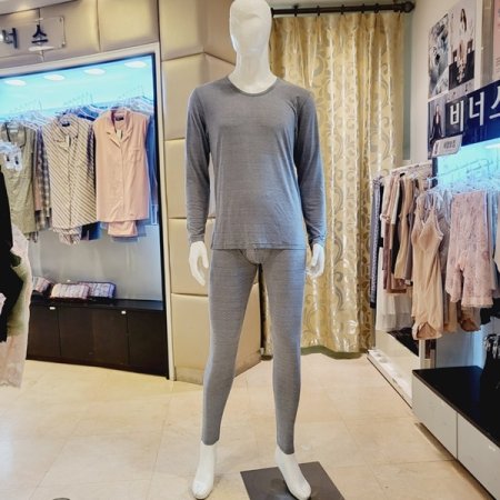 기모 스판 남성 내복세트