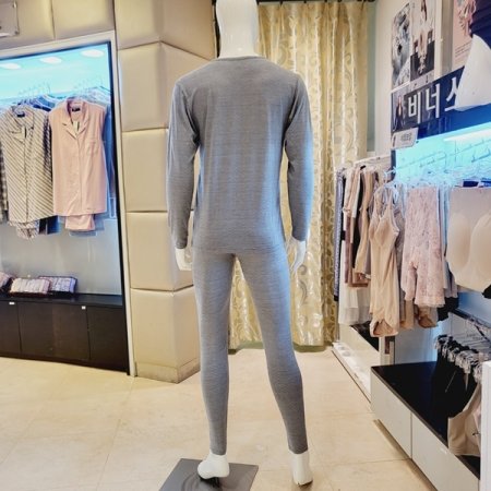 기모 스판 남성 내복세트