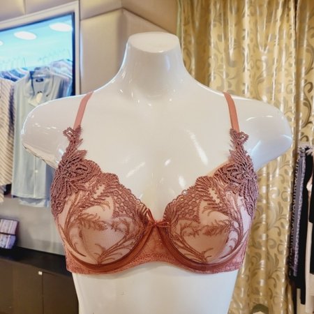 C컵 D컵 오르화 자수 패드브라