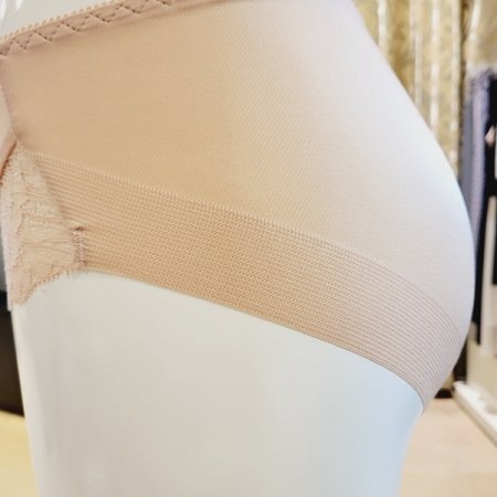 자수 레이스 헴라인팬티