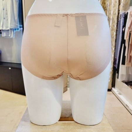 자수 레이스 헴라인팬티