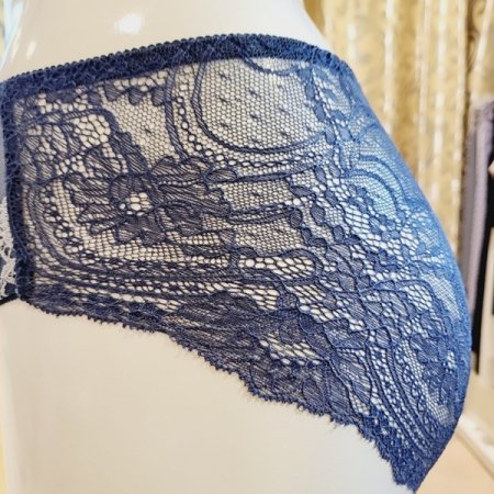 블랙라벨 자수 레이스 망사팬티