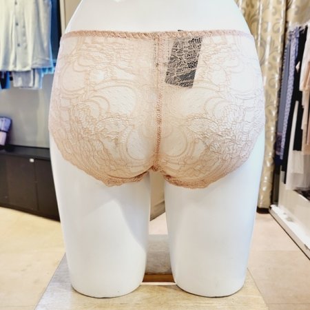 블랙라벨 자수 레이스 망사팬티