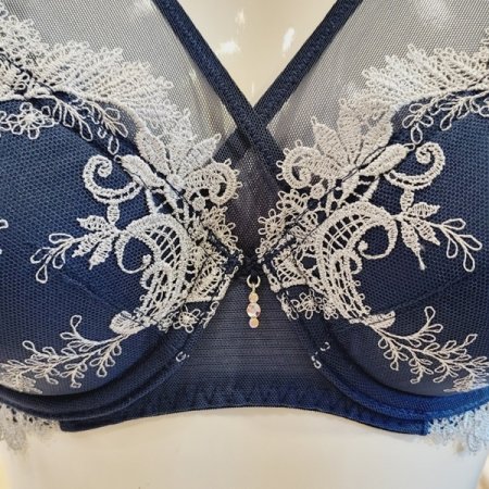 크로스망 패드브라 헴팬티 세트