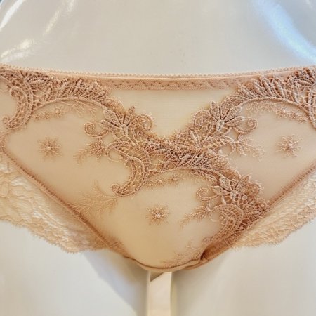 풀커버 자수패드브라 CD컵 속옷세트