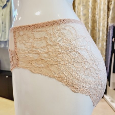 풀커버 패드브라 레이스팬티세트