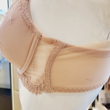 풀커버 패드브라 레이스팬티세트