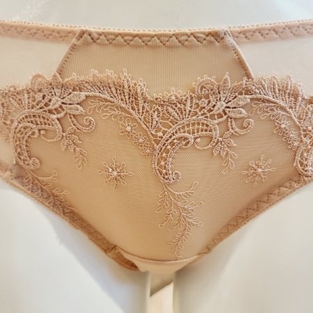 C컵 D컵 자수패드브라 레이스팬티세트
