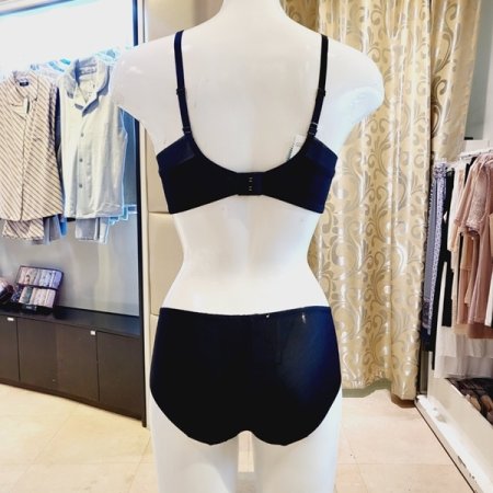 C컵 D컵 저중심 몰드브라 속옷세트