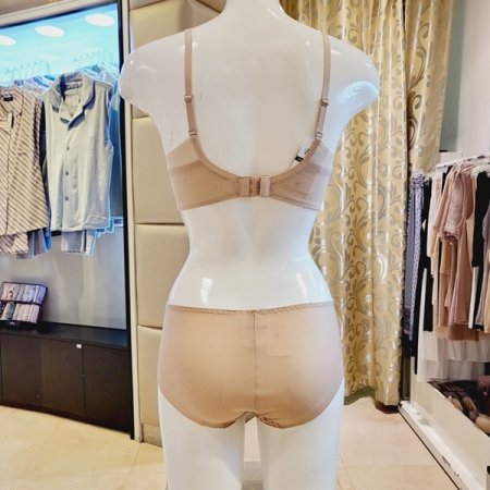 오르화 E컵 저중심몰드브라 헴팬티세트