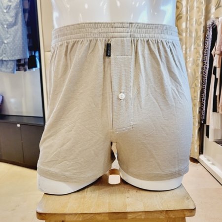 모달 스판 자가드 남성 니트트렁크